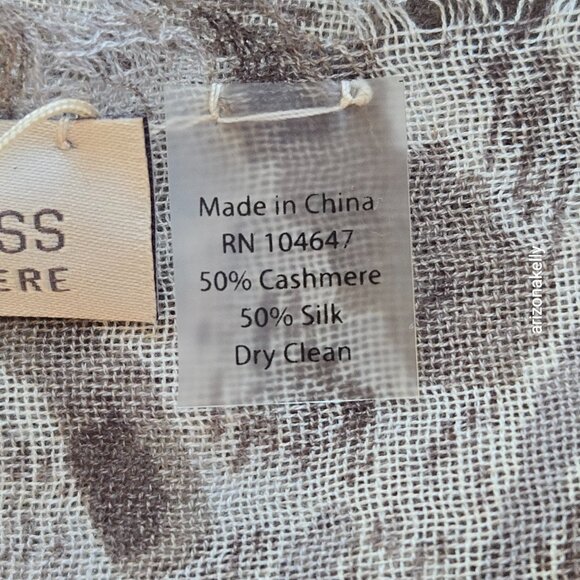 NWT Kinross Silk Cashmere Scarf Lightweight - Picture 3 of 10